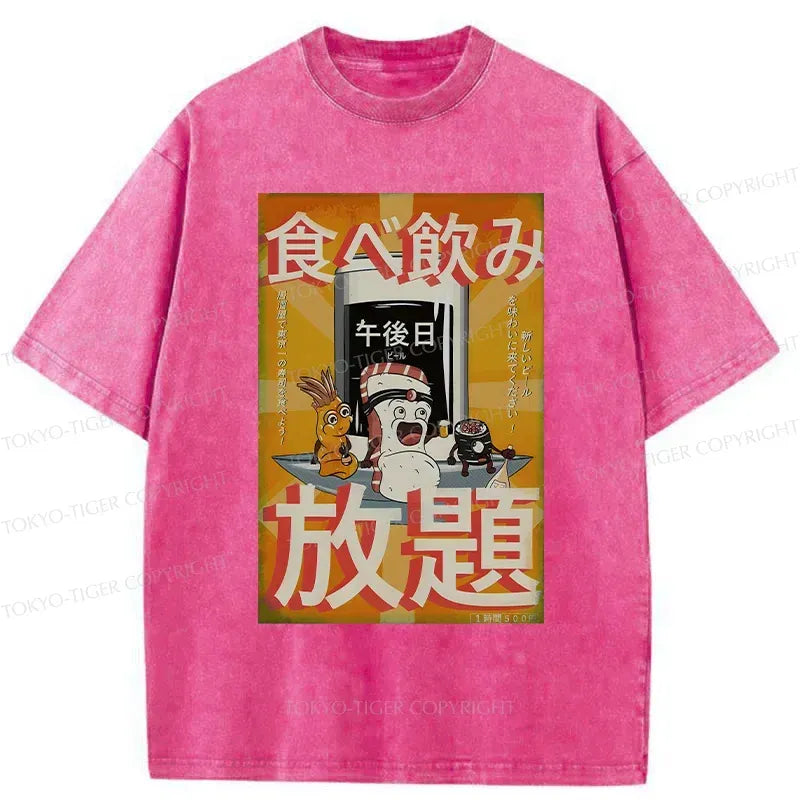 Vintage Japanese T-Shirt for Street Style