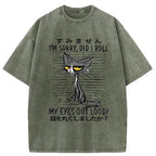 arrogant cat streetwear tee