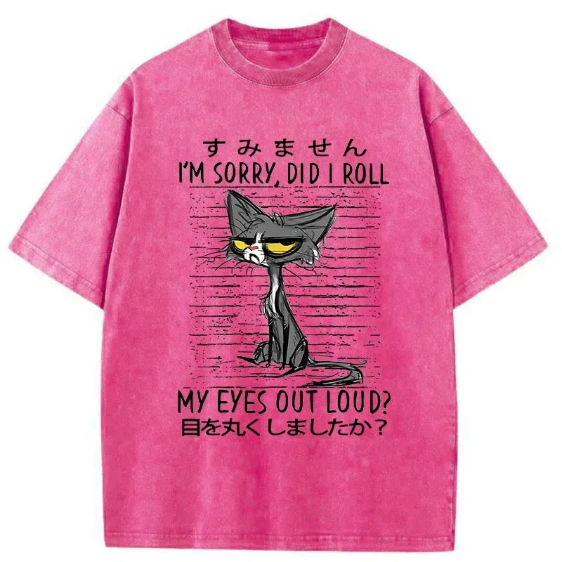 arrogant cat streetwear tee