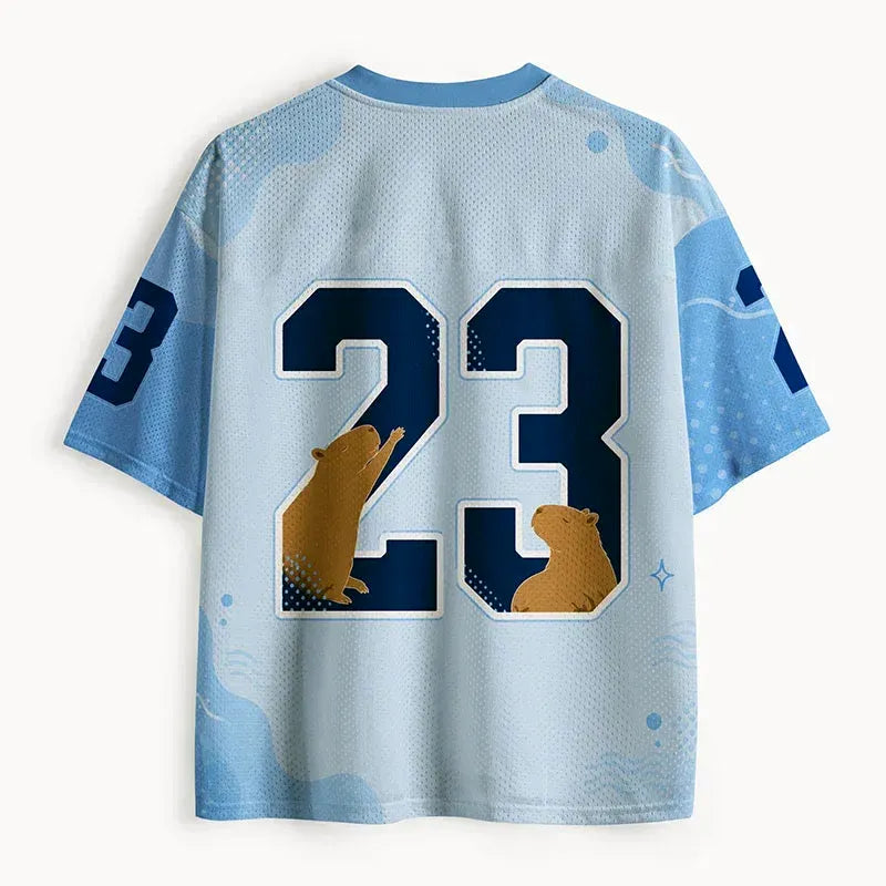 breathable mesh jersey for summer on sale