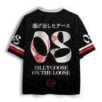 Japanese Kyoto Lion Mesh Jersey for Streetwear