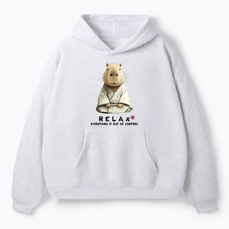 Japanese Capybara Hoodie for Daily Wear