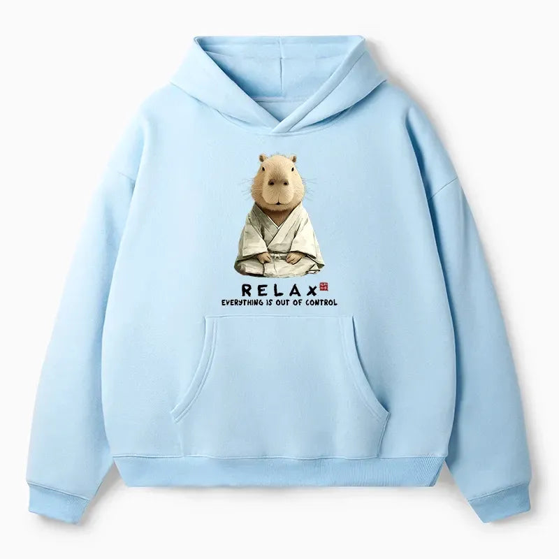 Japanese Capybara Hoodie for Daily Wear