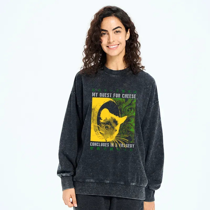 kyoto lion mouse cheese sweatshirt best seller