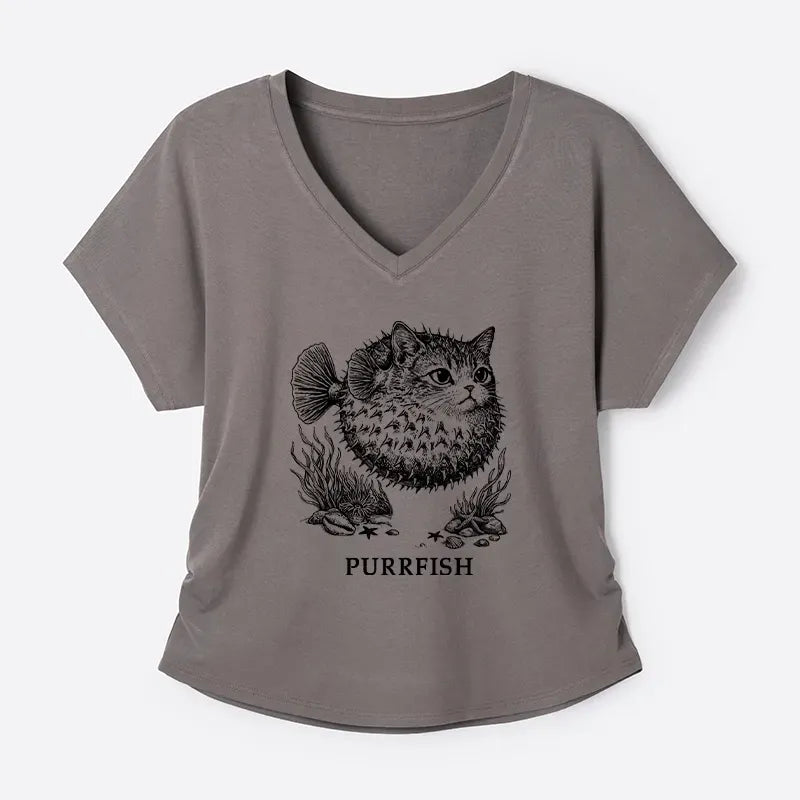 Kyoto Lion Spiky Puffer Modal T-Shirt