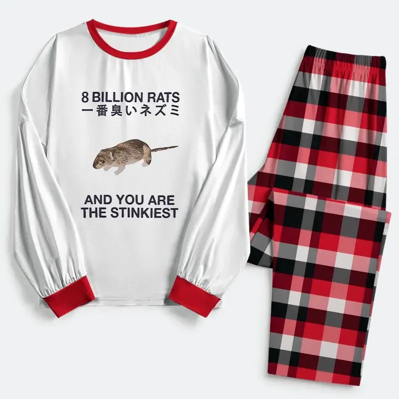 Japanese rat family pajama gift idea