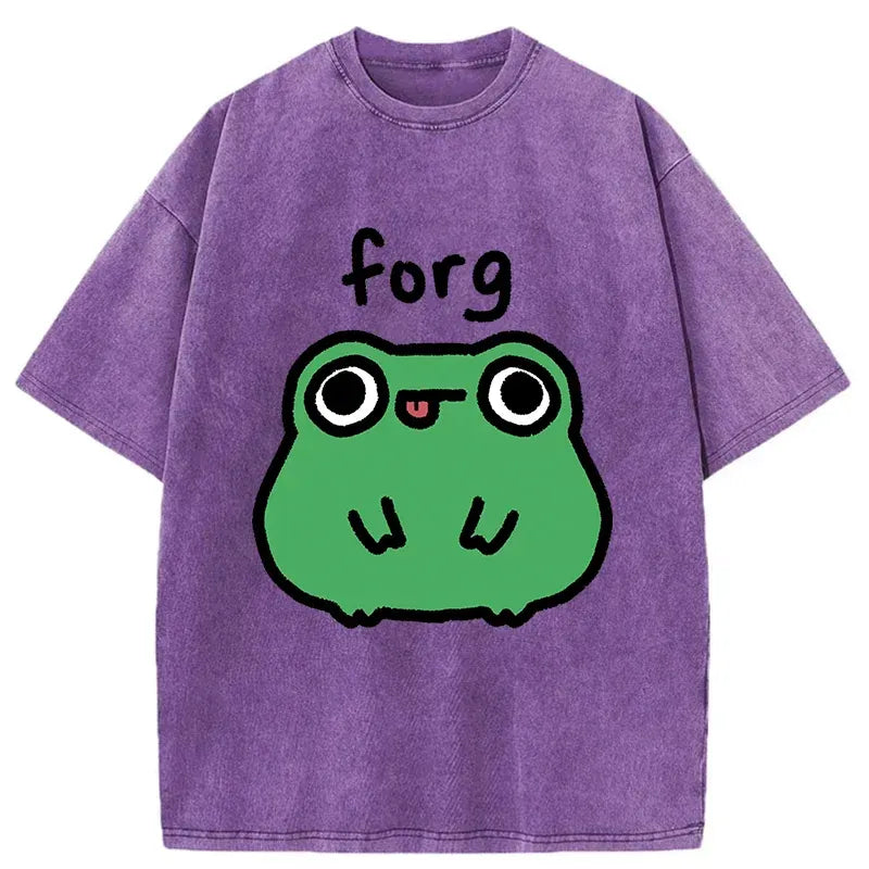 Stupid Frog Japan Washed Tee on Sale