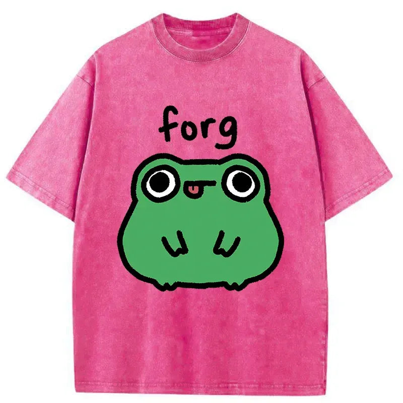 Stupid Frog Japan Washed Tee on Sale