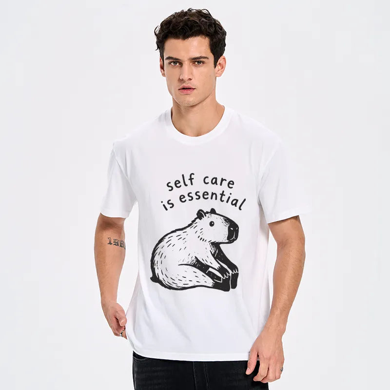 Kyoto-Lion Chill Capybara Meme Classic T-Shirt