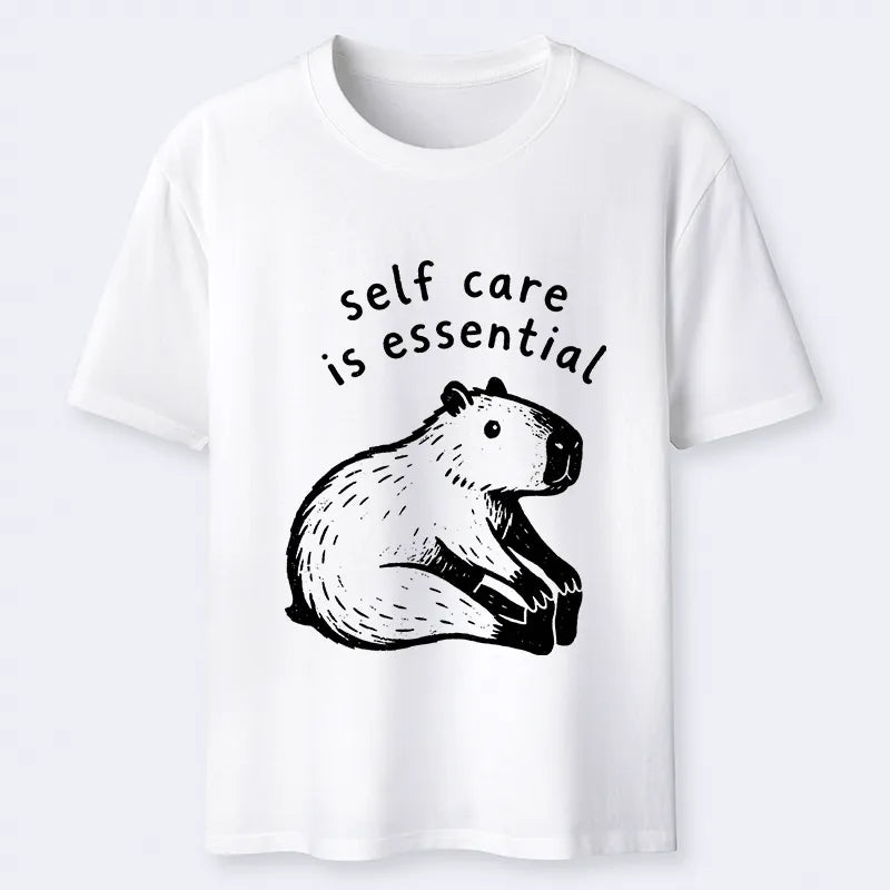 Kyoto-Lion Chill Capybara Meme Classic T-Shirt