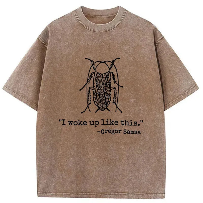 kyoto-lion vintage streetwear t-shirt for summer