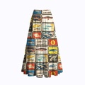 Kyoto Style Maxi Skirt for Women