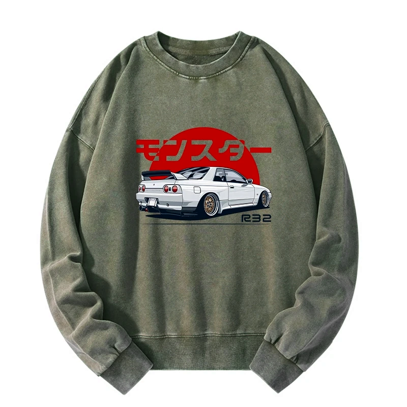Kyoto lion unisex sweatshirt for casual wear