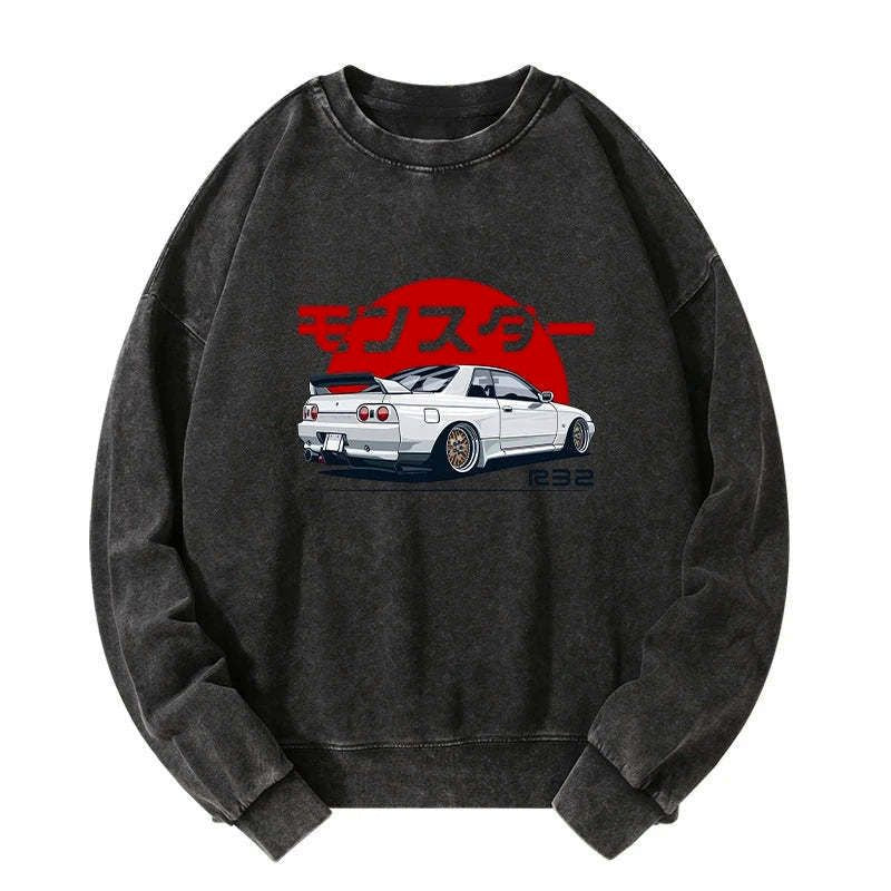 Kyoto lion unisex sweatshirt for casual wear