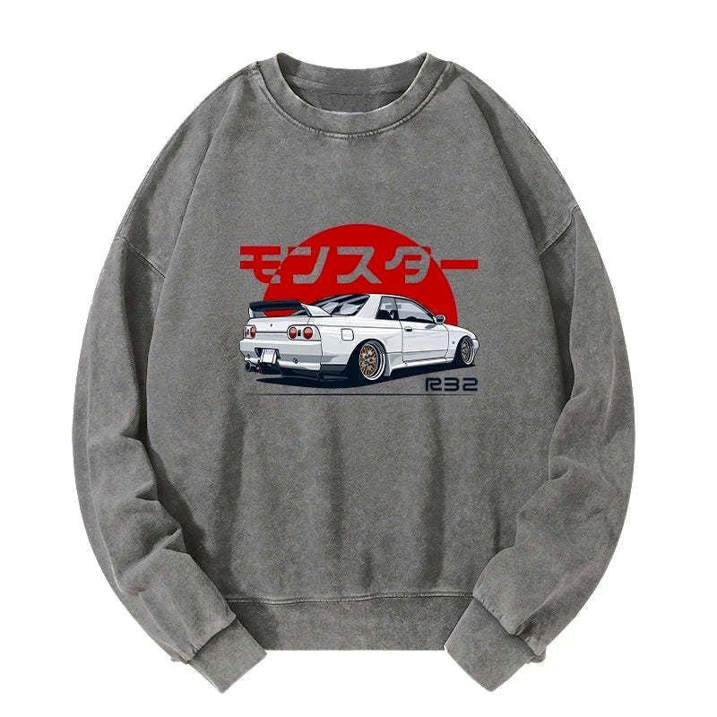 Japanese monster sweatshirt with free shipping