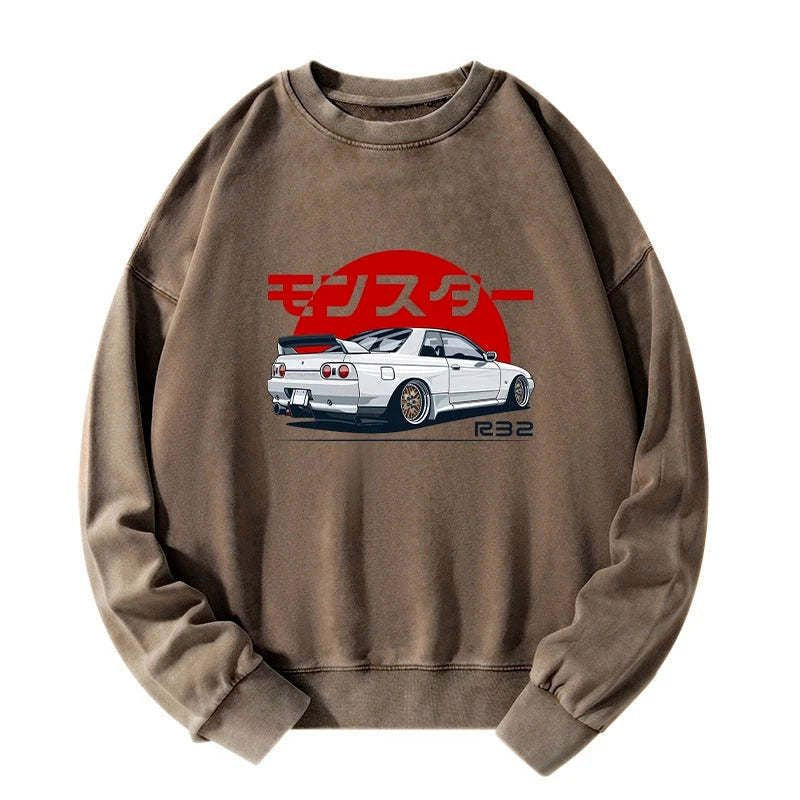 Japanese monster sweatshirt with free shipping