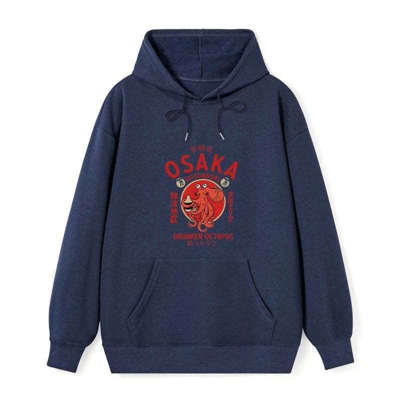Vintage Japan Octopus Hoodie for Anime Convention