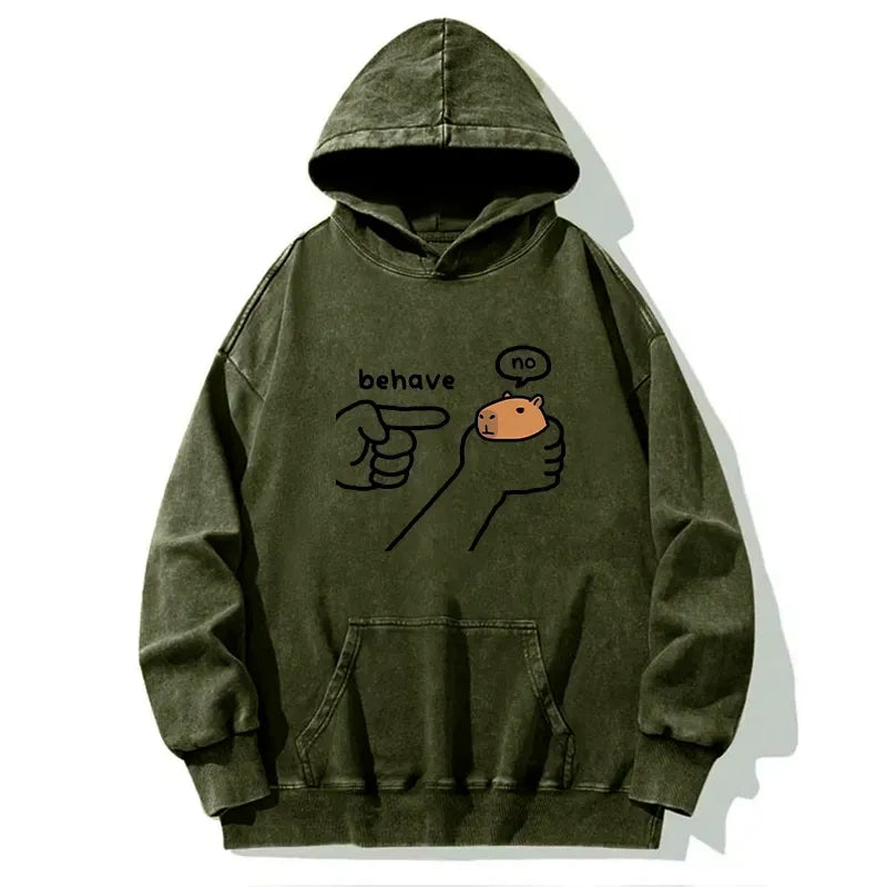 Comfortable Japanese Capybara Hoodie on Sale