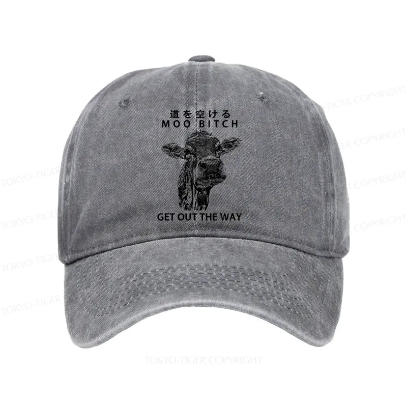 Funny Cow Vintage Japanese Washed Cap