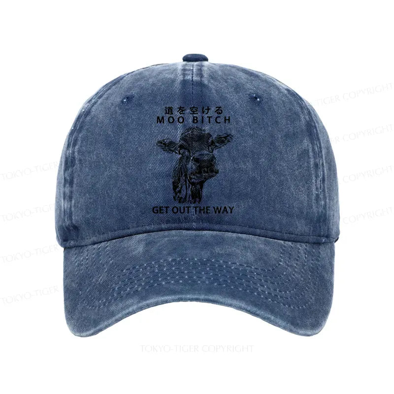 Funny Cow Vintage Japanese Washed Cap