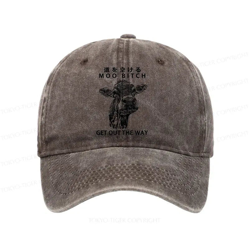 Funny Cow Vintage Japanese Washed Cap