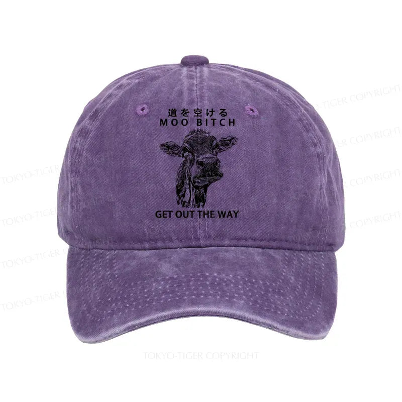 Washed Cotton Cap for Summer Vacation
