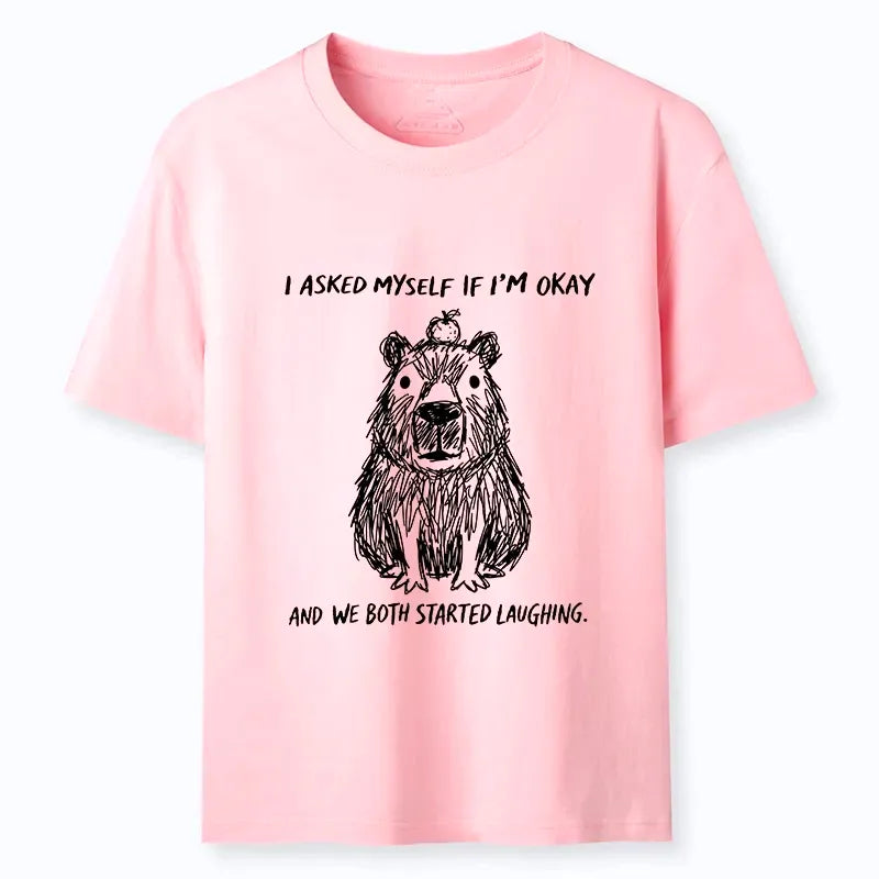 Best Seller Capybara Unisex Cotton Tee