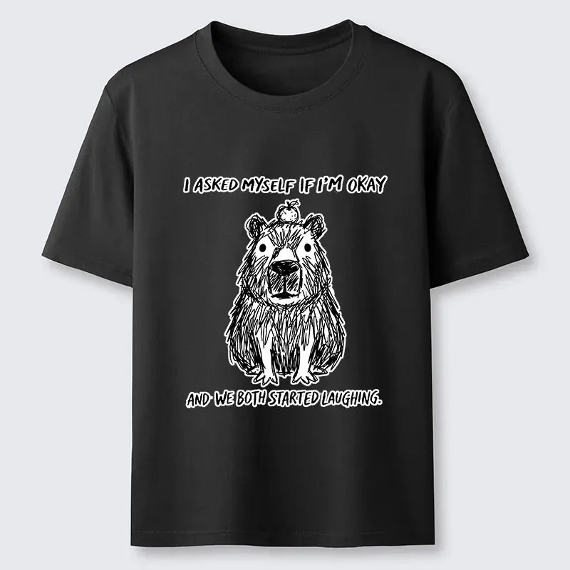 Trendy Capybara T-Shirt with Free Shipping