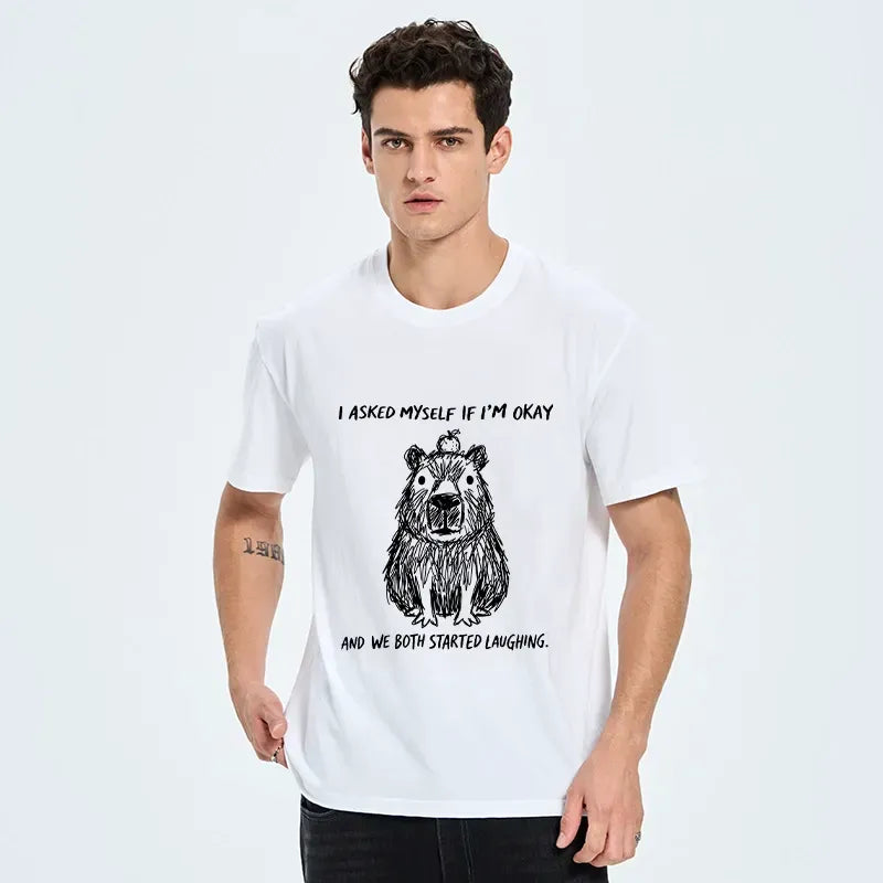 Best Seller Capybara Unisex Cotton Tee