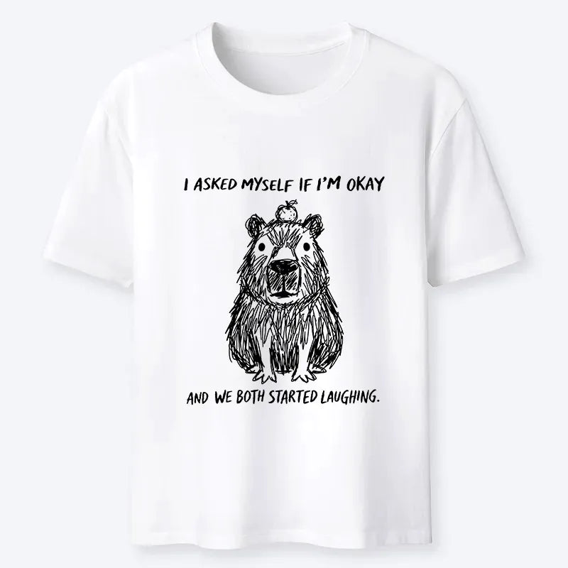 Best Seller Capybara Unisex Cotton Tee
