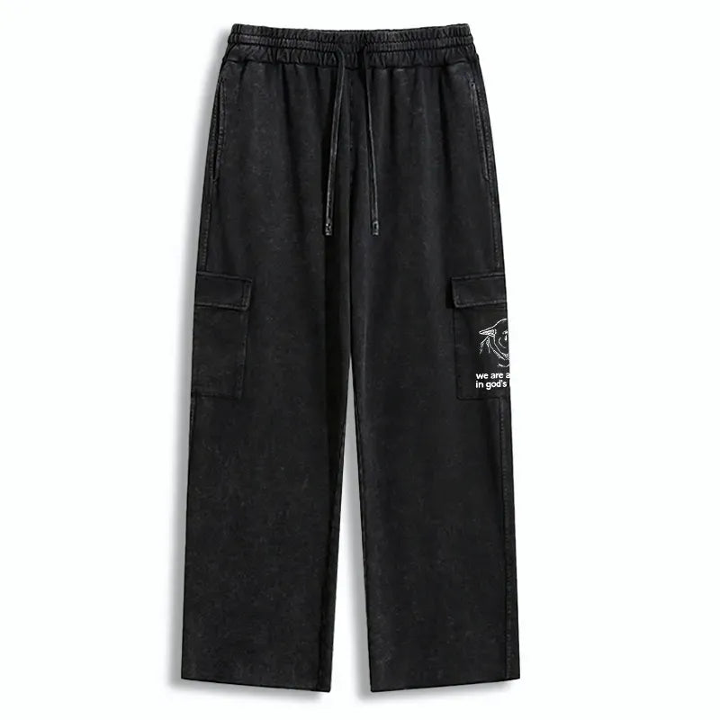 Japanese funny sweatpants for daily wear