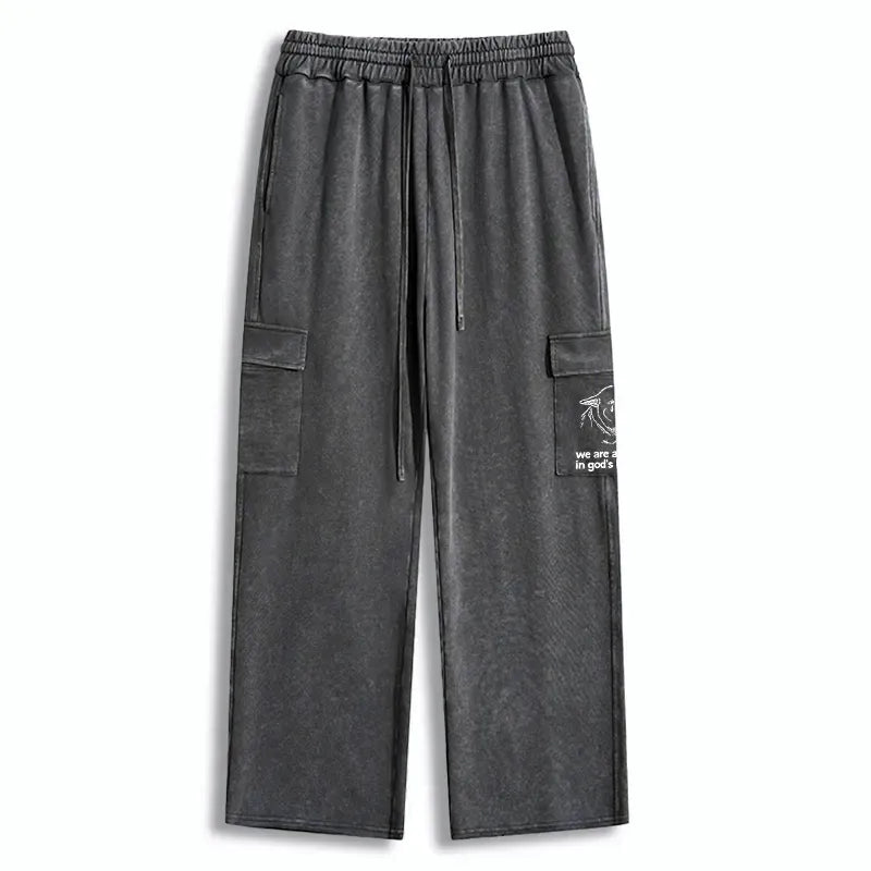 Japanese funny sweatpants for daily wear
