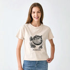 japanese washed t-shirt for beach vacation