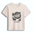 kyoto lion spiky puffer streetwear top