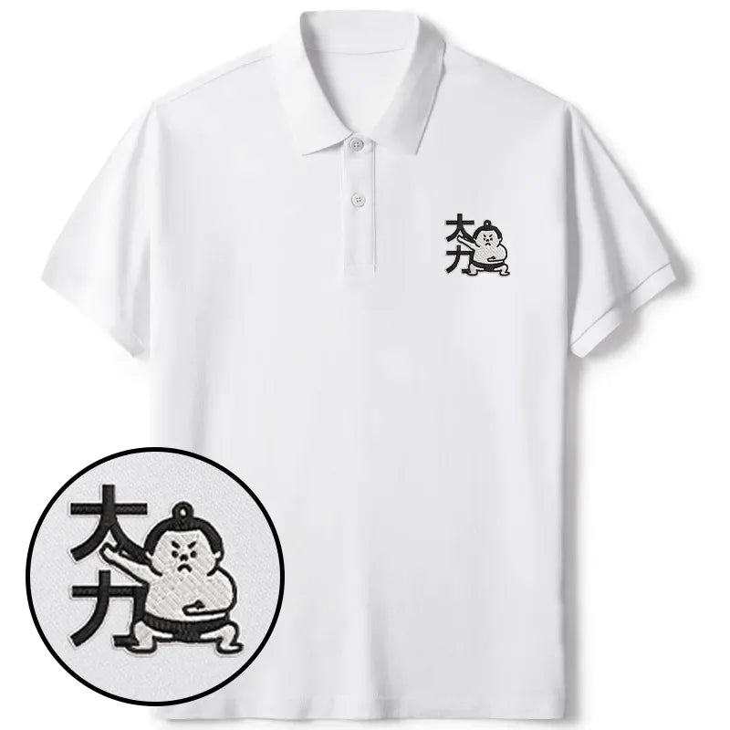 Kyoto-Lion Premium Polo T-Shirt