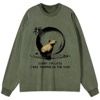 Japanese Capybara Tee for Streetwear