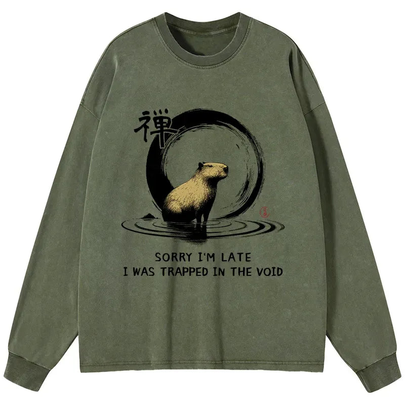 Japanese Capybara Tee for Streetwear