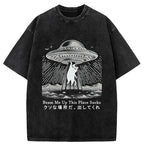 Kyoto-Lion Please Take Me Away Washed T-Shirt