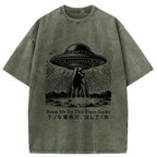 Kyoto-Lion Please Take Me Away Washed T-Shirt