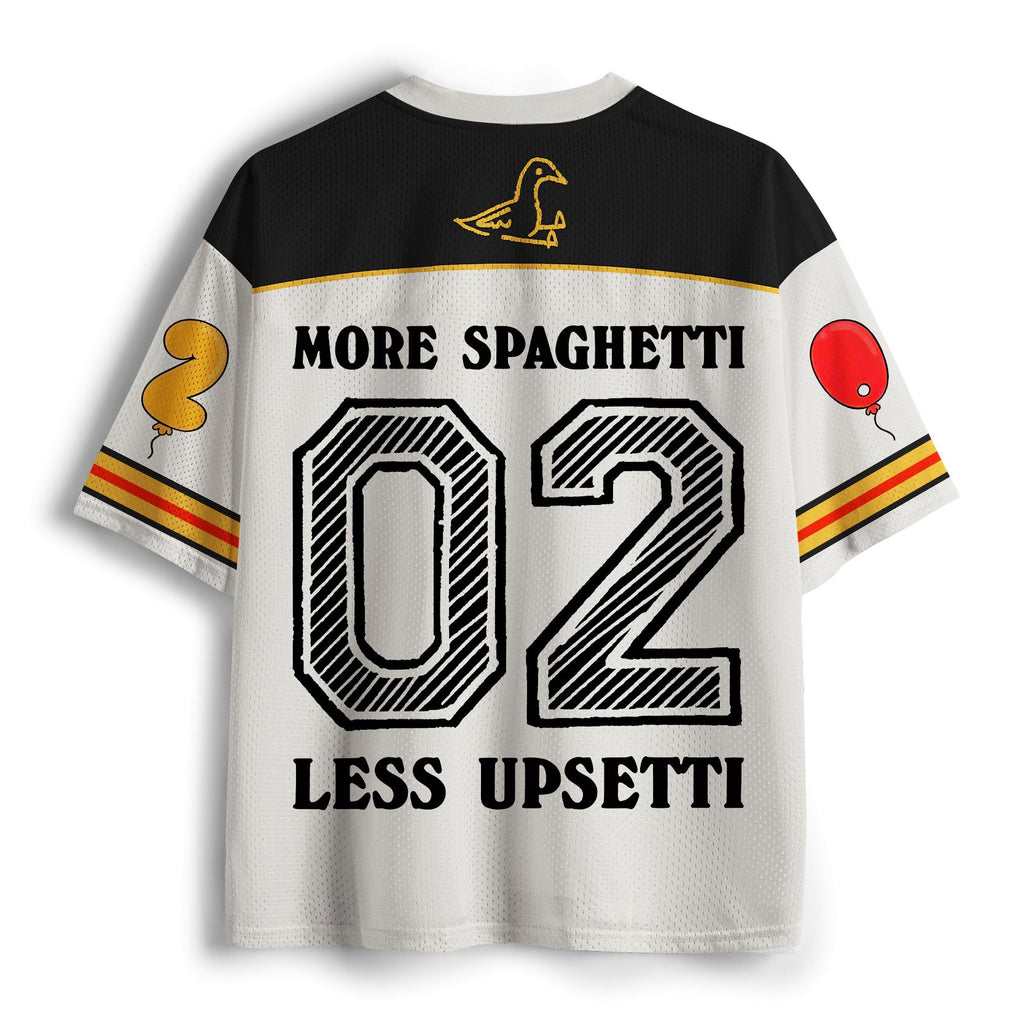 funny goose mesh jersey for daily wear