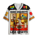 Kyoto-Lion More Spaghetti Less Upsetti Funny Goose Mesh Jersey