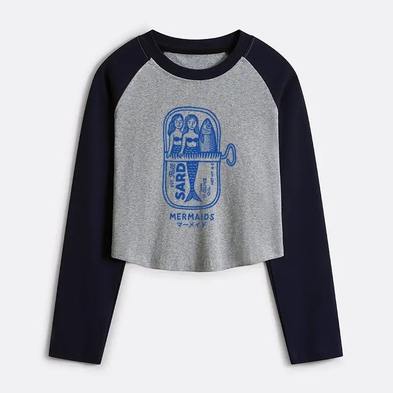 Ukiyo-e Art Print Raglan for Summer