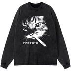 Best Seller Cat Smoking Long Sleeve T-Shirt