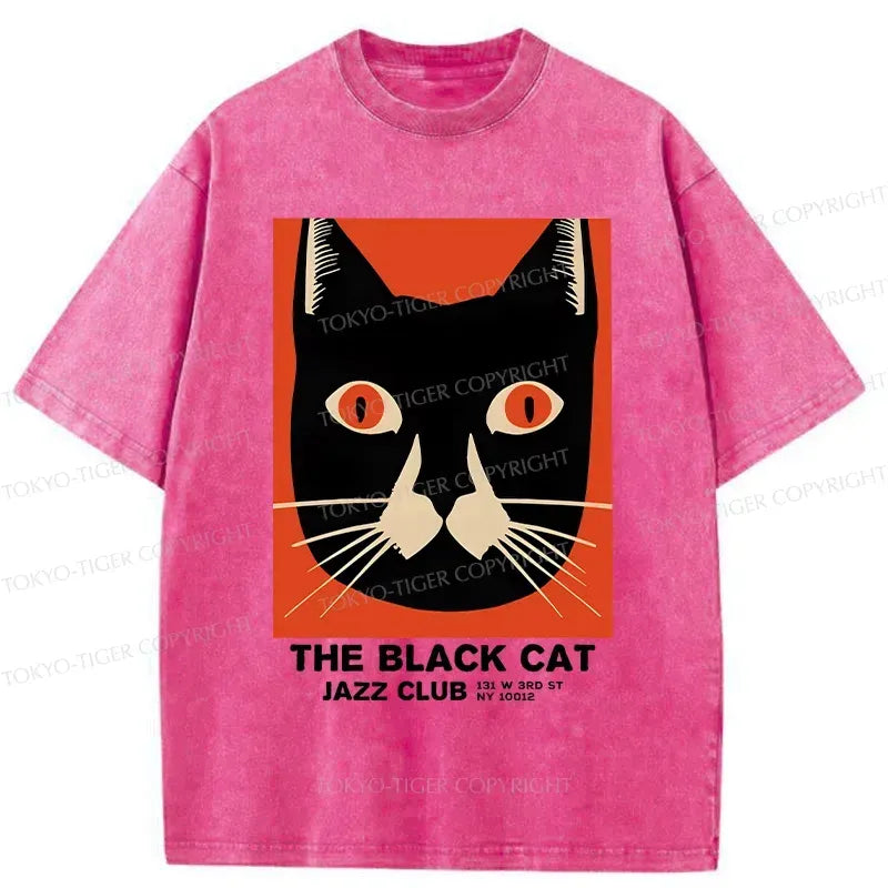Quality Black Cat T-Shirt for Everyday Wear