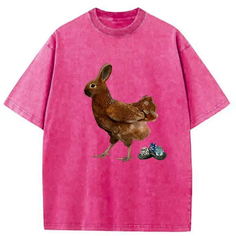 unisex washed t-shirt for easter weekend
