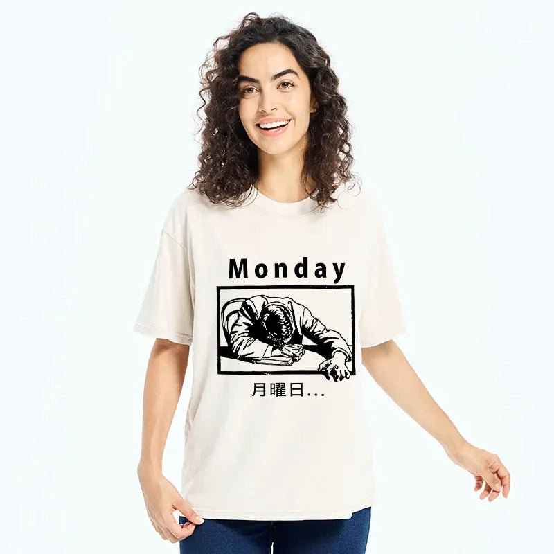 vintage washed unisex tee free shipping