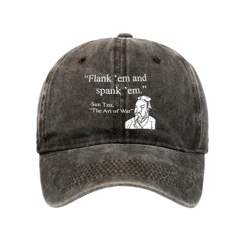 Kyoto Lion Art of War Funny Cap