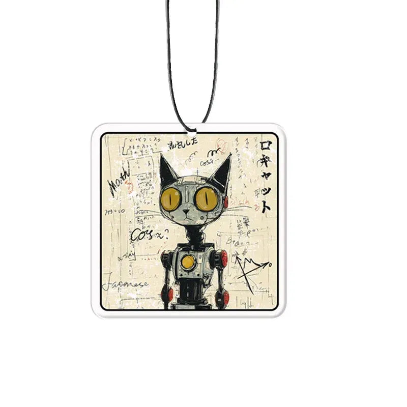 Kyoto Robot Cat Car Air Freshener