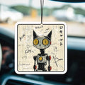 Cute Robot Cat Car Freshener Gift Idea