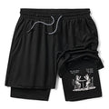 Kyoto-Lion Unisex Shorts for Summer